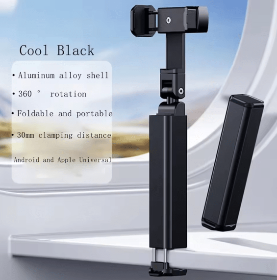Collapsible Telescopic Bracket | Adjustable Space-Saving Support Stand for Home & Office