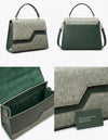 Elegant Textured Flap Handbag for Women | Stylish Shoulder Bag with Chic Design
