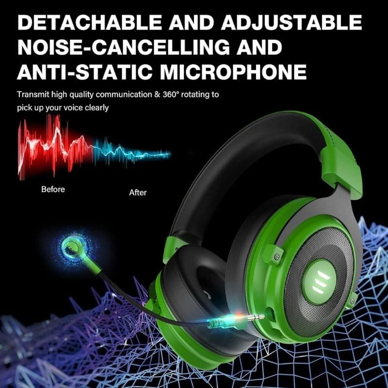 Pro 2-in-1 Gaming Headset – Premium Stereo Sound