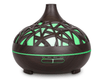 Wooden Lattice Ultrasonic Aroma Diffuser | Elegant Essential Oil Mist Humidifier for Home & Office